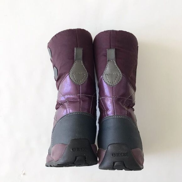 Geox purple amphibiox winter boots VGUC size 13 - Picture 6 of 8